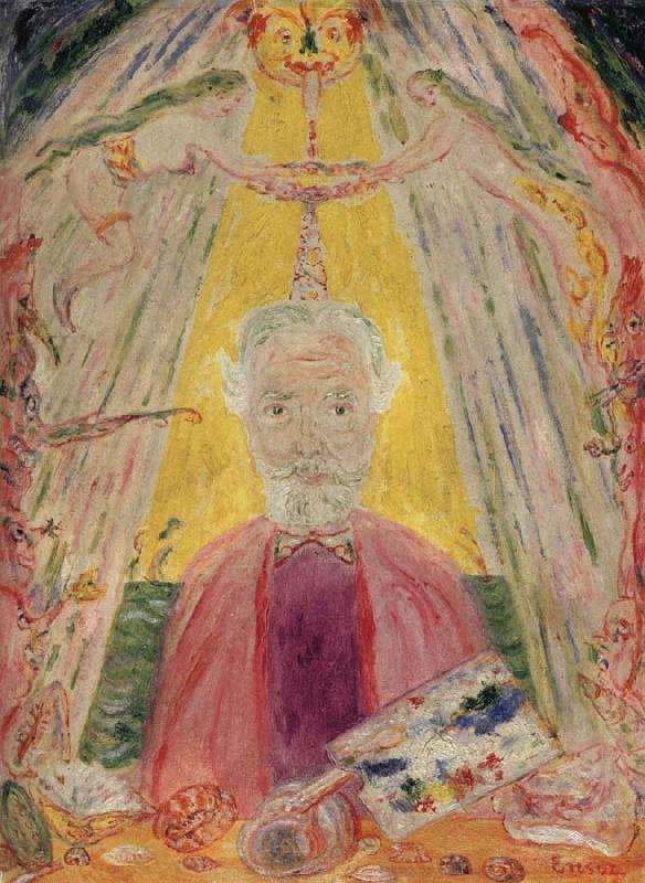 James Ensor Me,My Color and My Attributes China oil painting art